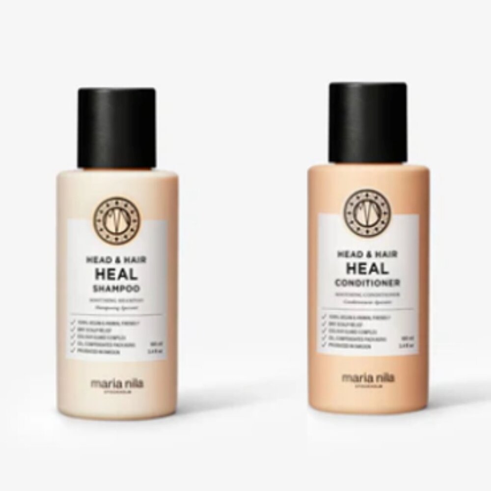 NWT maria mila Head & Hair Heal Shampoo & Conditioner 100ml/3.4oz
